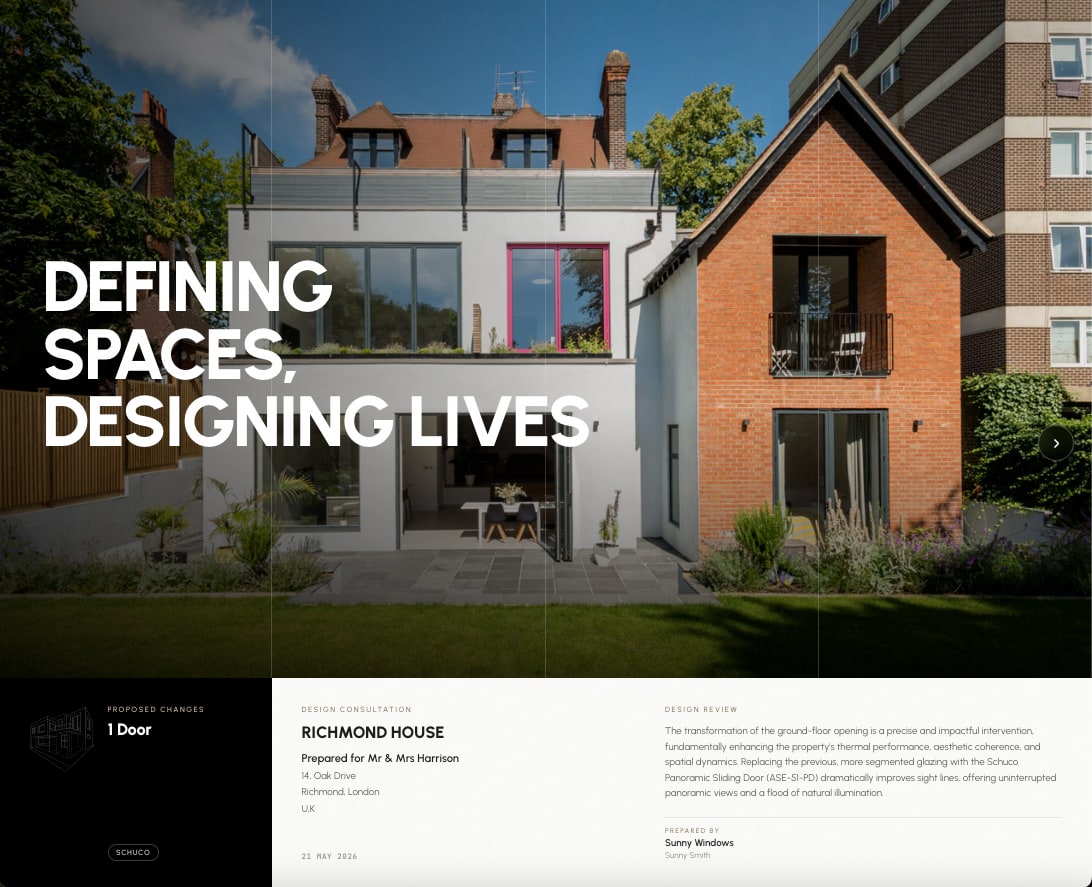 Bespoke branded brochure